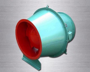 斜流式風機